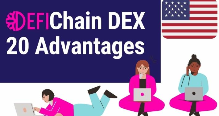 DeFiChain DEX 20 advantages