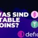 Was sind stable coins?